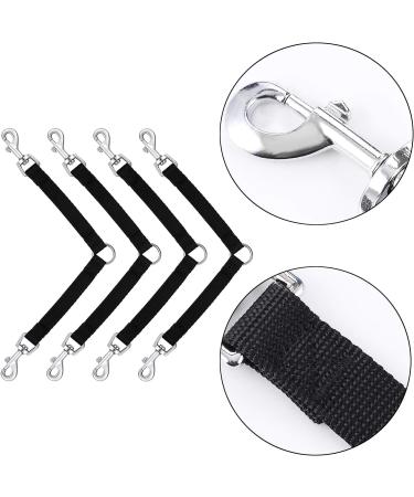 Double Dog Lead for Walking 2 Dogs No Tangle No Tangle Double Dog Distributor Lead with Adjustable Length Buckle Double Dog for Dog Lead for Small Medium and Large Pet (Black) - Buy Online on GoSupps.com