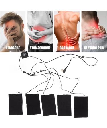 Hztyyier Electric Heating Pillows - USB Fabric Heater for Clothing | Comfortable & Flexible | Ideal for Cold Days | Adjustable Heat Settings 1-5 - Buy Online on GoSupps.com