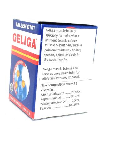 Geliga Balsem Otot - (Pack of 1) - Buy Online on GoSupps.com