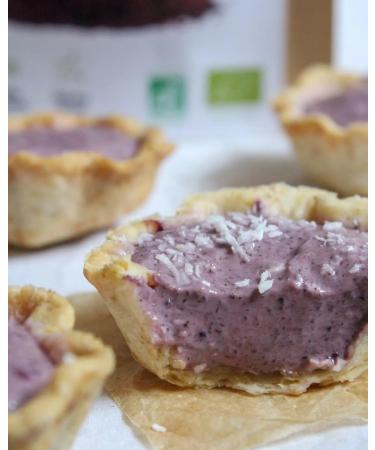 Organic Acai Powder - Superfood Rich in Iron Omega 9 Fibers - Powerful Antioxidant - Premium Quality Freeze-Dried Berry - 100% Pure No Added Sugar - Packaged in France - Ecocert Certified - 50g - Buy Online on GoSupps.com