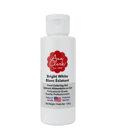 Ann Clark Bright White Food Coloring Gel Large 128 g Professional Grade Made in USA