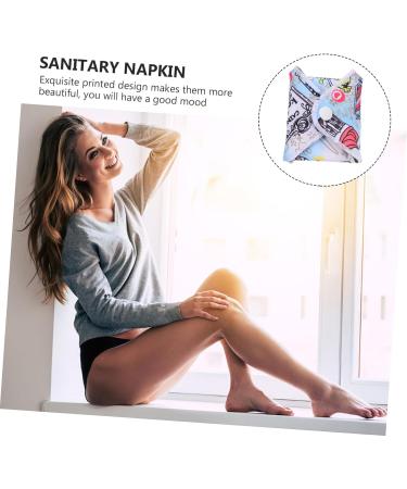 Washable Incontinence Pads & Menstrual Napkins - 3 Sets, Reusable & Assorted Colors - Buy Online on GoSupps.com