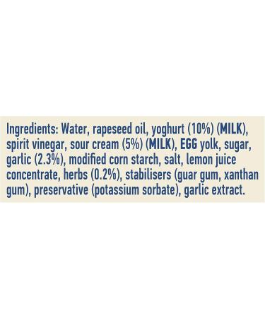  Hellmann's Hellmann's Garlic Dressings 250ml - Buy Online on GoSupps.com