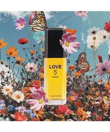 Love 5 Paris Women Perfume 100ml Eau De Parfum Vaporisateur Spray - Long Lasting Natrual Spray Type Oil From France - Buy Online on GoSupps.com