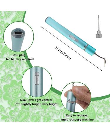 Rechargeable LED Vinyl Weeding Tool with Hook Tweezers - Compatible with Cricut, Silhouette, Siser, Oracal Vinyl - Buy Online on GoSupps.com