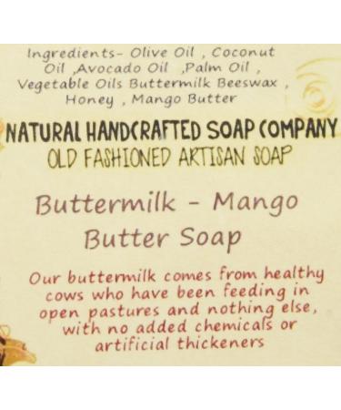 Buy Buttermilk with Honey & Mango Butter Soap | Moisturizing Luxury | International Shipping Available - Buy Online on GoSupps.com