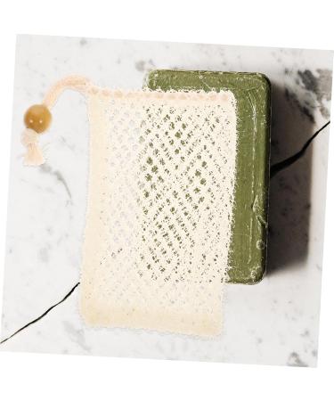 Baluue 3pcs Soap Bath Soap Pouch Soap Exfoliator Bathing Soap Saver Soapdish Nylon - Buy Online on GoSupps.com