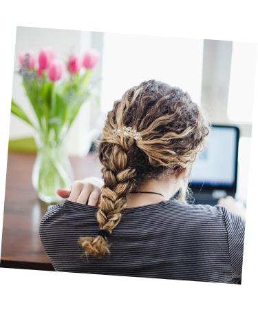 Angoily 1pc Comb Wedding Hair Clips for Hair Decorations Gold Tiara Bridal Hair Clip Metal Hair Barrettes Prom Tiara Rhinestone Headpiece Pearl Crystal Brooch Rhinestone Bride - Buy Online on GoSupps.com