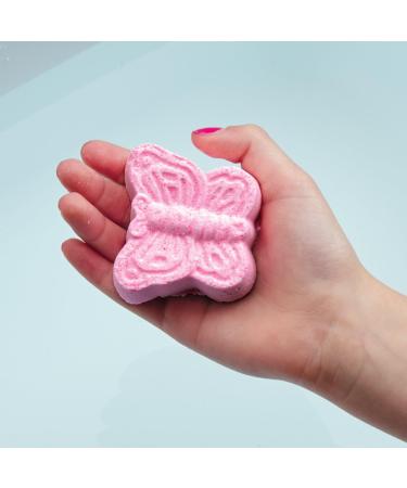 Creativity for Kids Butterfly Surprise Bath Fizzies - DIY Bath Bomb Kit (Makes 6) - Buy Online on GoSupps.com