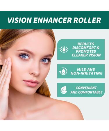  Fyearfly Set of 3 massage rollers to improve vision reduce dryness and fatigue and enhance eye clarity (8 ml) - Buy Online on GoSupps.com