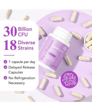 Premom Male Sperm Fortify Capsules - Male Fertility Supplements for Men Prenatal Pre & Probiotics for Women Bundle Fertility Support for Women 120 Count - Buy Online on GoSupps.com