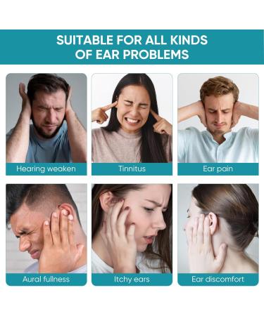 Tinnitus Relief Patches - 24 Natural Herbal Pcs for Effective Relief and Improved Ear Hearing - Buy Online on GoSupps.com