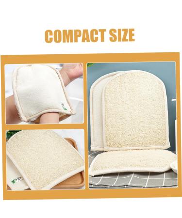 Exfoliating Bath Towel Glove | Body Scrubber & Shower Mitt for Soft Skin - Buy Online on GoSupps.com