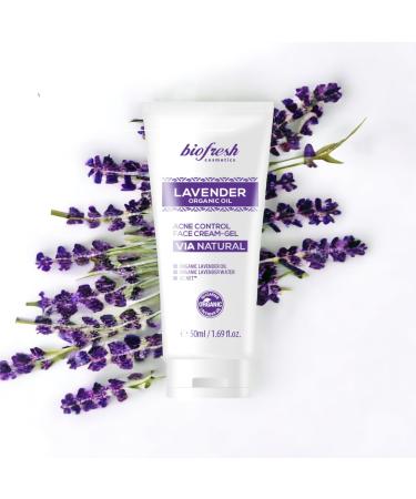 Biofresh cosmetics Via Natural Cr me la lavande et l'acn
