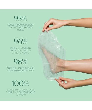 Foot Mask Foot Peel Mask Moisturising Foot Mask Luxury Lavender Deep Moisturising 2 pairs Socks Foot Peel Mask Foot Mask Remove Hard Skin Foot Mask Socks - Buy Online on GoSupps.com