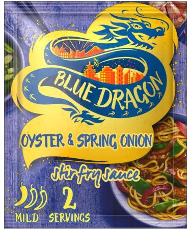 Sauce Mix Bundle which Contains Blue Dragon Oyster & Spring Onion Stir Fry Sauce 120g - Pack of 4 with Grocery List Card - Buy Online on GoSupps.com
