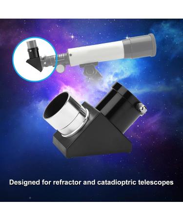 Bindpo 1.25 90 Degree Diagonal Mirror Adapter for Telescope Eyepiece - Optical Prism for Erecting Image - Zeniths Mirror - Buy Online on GoSupps.com