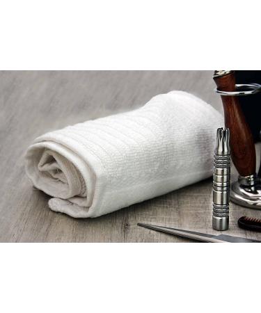 Haryali London 10-Piece Party Shaving Set | Synthetic Brush 5-Edge Razor Bowl & Soap Scissors Trimmer Rack Alum Block - Perfect Grooming Kit for Beards & Shaving - Buy Online on GoSupps.com