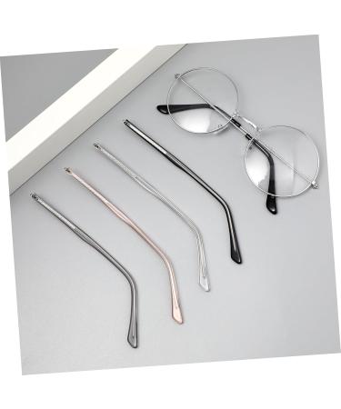 Buy Subsofan 4 Pairs Universal Glasses Frames - Transparent Black Rose Gold & Gray | Durable TR90 Replacement Brackets for Men & Women - Buy Online on GoSupps.com