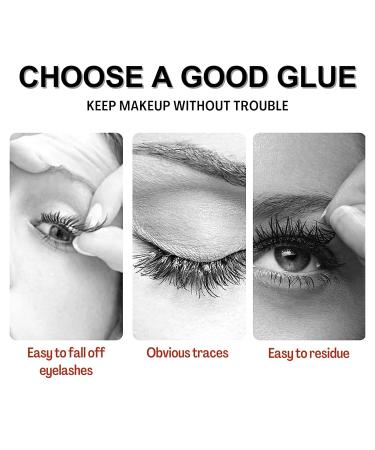 Black Eyelash Glue Duo Pack - 7g x 2 | Express Drying, Waterproof & Long-Lasting Lash Adhesive for Individual and DIY Eyelash Extensions - Buy Online on GoSupps.com