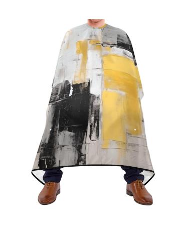 Waterproof Barber Cape -Art Pattern 1 Cheetah Haircut Bib for Men Unisex Hair Cutting Cape(8rp1a)