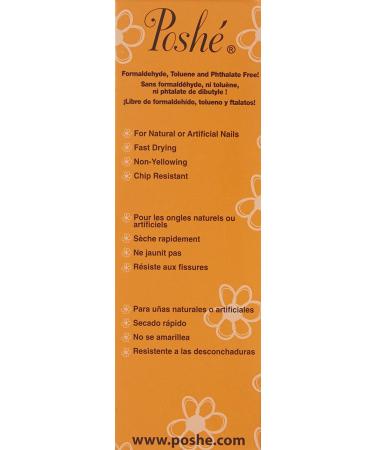 Poshe Fast Drying Base Coat 0.5 fl oz - Quick Dry Formula for Flawless Nails - Buy Online on GoSupps.com