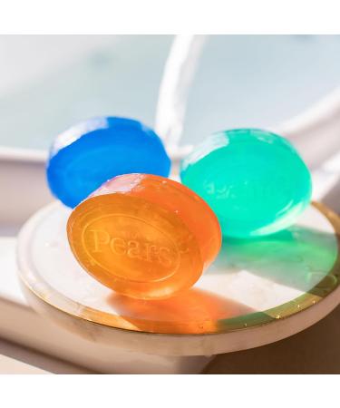 Pears Soap Pure & Gentle with Natural Oils 24-Pack Transparent Amber Glycerin Soap for Pampered Glowing Skin 4.4 Oz Ea 105.6 Ounce (Pack of 1) Original Transparent Soap - Buy Online on GoSupps.com