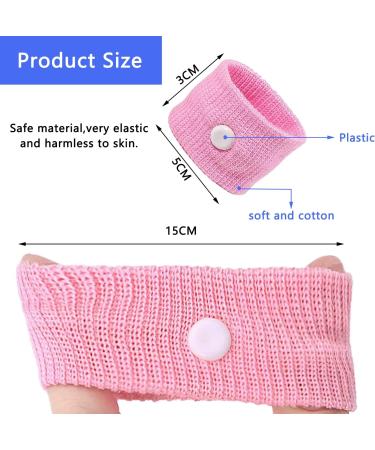 5 Pairs Anti-Travel Sickness Acupressure Bracelets - Nausea Relief for Adults & Kids | Side Effect-Free Wristbands - Buy Online on GoSupps.com