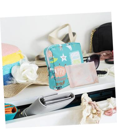 Hemoton 4pcs Sanitary Napkin Storage Bag Set | Travel Makeup Wallet | Menstrual Pad Holder Pouch | Nursing Pad Organizer - Buy Online on GoSupps.com