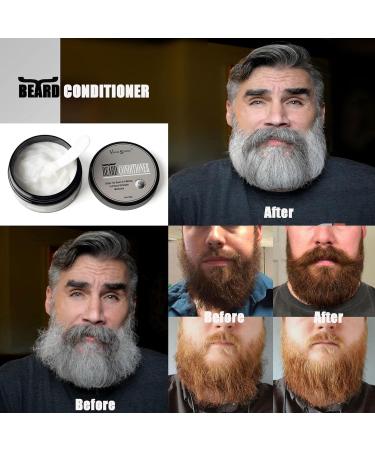 Huaxingda Beard Care - 80g Moisturizing Cream for Men | Smooth & Shiny Beard Detangler & Restorative Care - Buy Online on GoSupps.com
