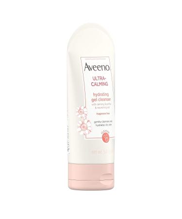 Aveeno Ultra-Calming Hydrating Gel Facial Cleanser | Feverfew & Oat | Hypoallergenic, Fragrance-Free, Non-Comedogenic | 5oz - Buy Online on GoSupps.com