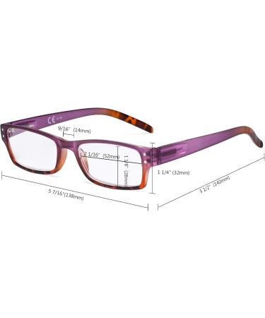 Eyekepper Women's Reading Glasses - Set of 4 | +3.50 Strength | Stylish & Comfortable Reading Glasses - Buy Online on GoSupps.com