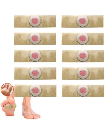 Corn Remover Pads 10 Pcs Corn Plasters Corn Removal Wart Remover Plasters for Feet Corn Patch for Feet Toe Hand Anti Friction Reduce Foot and Heel Pain