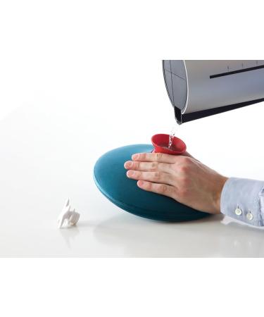 Authentics Pill Hot Water Bottle 1.9L with Neoprene Cover - Red PVC/Nylon | Comfortable & Durable Heat Relief - Buy Online on GoSupps.com