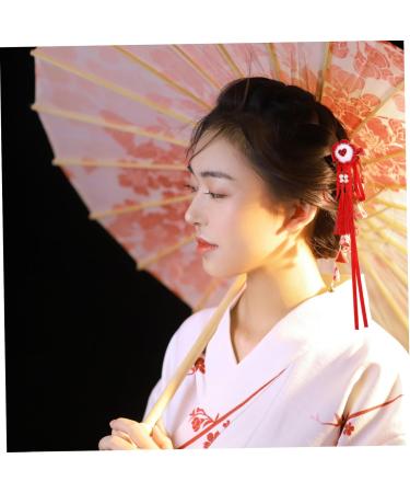 FRCOLOR 2 Pairs of Hair Accessories Hair Clips for Women Vintage Flower Hair Clips Hair Clips Chinese Style Hair Clips with Tassels Hair Clips with Chinese Tassels Tassel Hair Clip - Buy Online on GoSupps.com