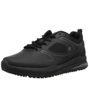 Shoes for Crews Revolution II Women's Work Shoes Slip Resistant Water Resistant Black Medium and Wide Sizes 7.5 Black