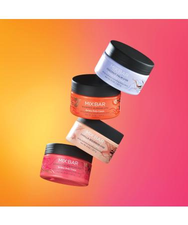 MIX:BAR Hibiscus Buttery Body Cream for Women Hydrating & Moisturizing Shea + Cocoa Butter Jojoba + Avocado Oil Paraben Free Vegan 8oz - Buy Online on GoSupps.com