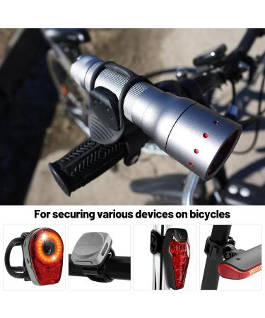 AIMEKE 24-Piece Bike Silicone Tape - Rubber Bands for Flashlight & Bicycle Accessories | Versatile Stretch Rings for Bottles Cell Phones & Speakers - International Shipping Available - Buy Online on GoSupps.com