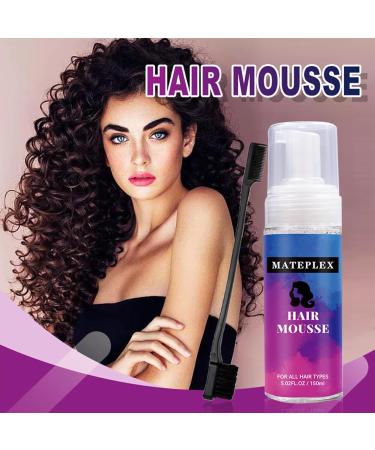 Argan Oil & SheaMoisture Foaming Curl Mousse - Frizz Control Soft Wraps & Flexible Hold for Curly Hair Wigs & Weaves - 5.02 oz - Buy Online on GoSupps.com