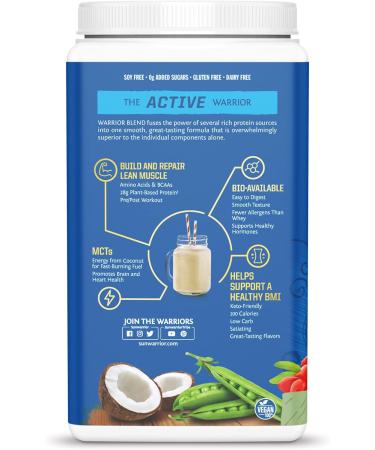 Sunwarrior Warrior Blend (750g) Unflavoured Unflavoured 750g - Buy Online on GoSupps.com