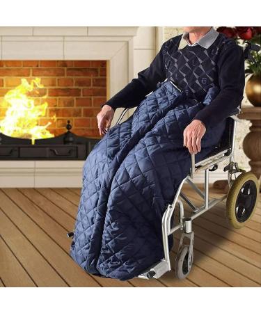 Wheelchair Cover for Adults 100% Waterproof Fleece-Lined Lap Blankets for Elderly Universal Wheelchair Accessory for Adults - Buy Online on GoSupps.com