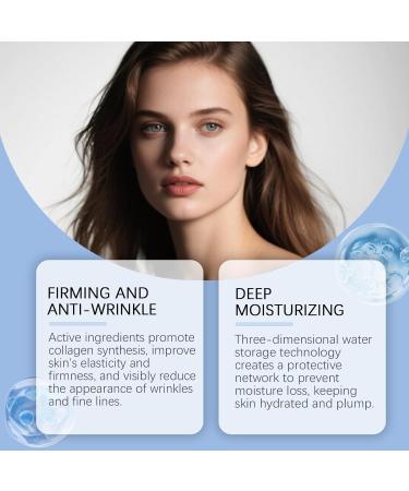  QPJUVC Instant Face Lift Serum with Peptides & Hyaluronic Acid - Temporary Firming Cream for Face and Neck - Reduces Fine Lines Fine Lines Under Eye Bags (2) - Buy Online on GoSupps.com