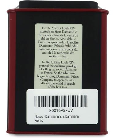 Smokey Lapsang - Smoked Black Tea 100g / 3.52oz Loose-Leaf Tea in Tin Dammann Fr res - Buy Online on GoSupps.com