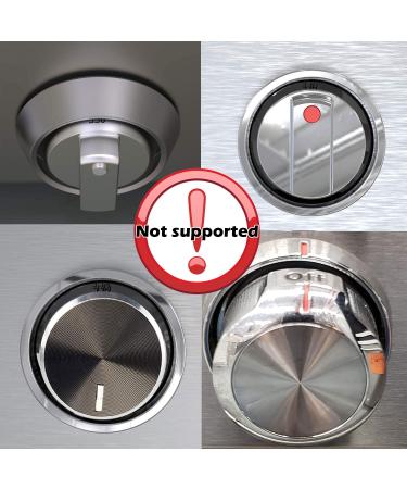 6 Pack Cuttable Gas Stove Knob Covers Locks - Baby-Proof Your Gas Cooktop with Easy-to-Use & Heat Resistant Locks - Buy Online on GoSupps.com