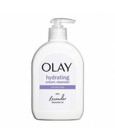 Olay Hydrating Cream Face Wash with Lavender Essential Oil 16 oz 16 Fl Oz (Pack of 1)