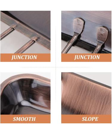 Stainless Steel Dustpan Metal Pan Stainless Steel Dustpan Metal Pan Decorative Dustpan for Household Cleaning Supply Cleaning Sweeping Kitchen Bronze dustpan Light Brown - Buy Online on GoSupps.com