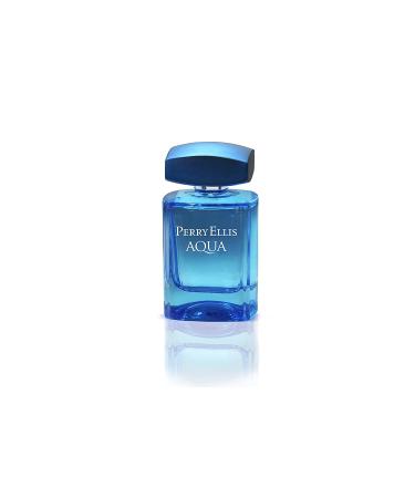 Perry Ellis Aqua Men 4 Pc Gift Set - 3.4oz EDT Spray, 0.25oz EDT Spray, 6.8oz Body Spray, 1.7oz Shower Gel - Buy Online on GoSupps.com