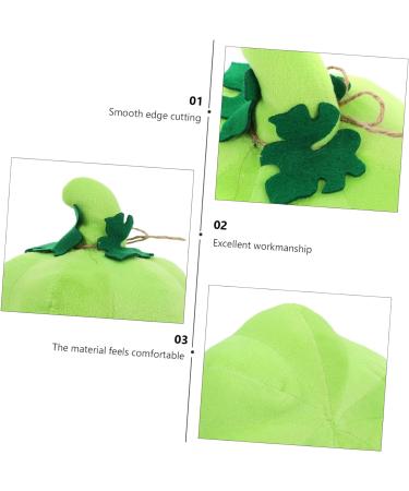 Mikinona Fabric Pumpkin House Decorations for Home Pumpkin Decor Photo Props Pumpkin Plushie Miniture Decoration Autumn Fall Decorations Cloth Pumpkin Home Decor Soft Pillow Heart-shaped - Buy Online on GoSupps.com