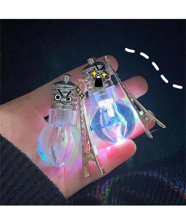 Ezrch 5Pcs LED Light Hair Clips - Light Up Hair Accessories for Wedding, Birthday Party - Flashing Hairpin LED Lights for Girls & Women - Buy Online on GoSupps.com