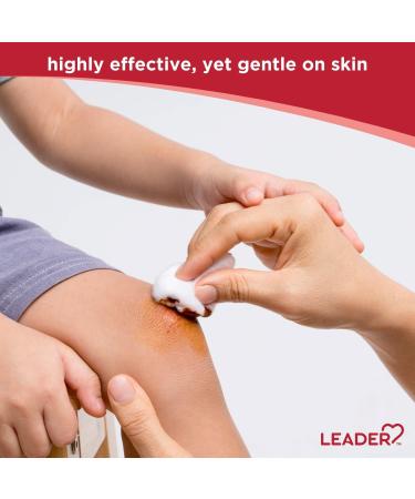 Leader Povidone Iodine 10% Prep Solution USP First Aid Antiseptic Wound Cleanser Wound Wash Antiseptic Soap (8 Fl Oz Pack of 2) 8 Fl Oz (Pack of 2) - Buy Online on GoSupps.com